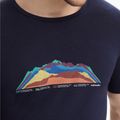 Herren Thermo-T-Shirt icebreaker Tech Lite II 7 Mountain Tops navy blau IB0A56VE4011 3