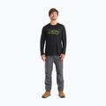 Herren Thermoaktivshirt icebreaker Merino 150 Tech Lite II Tee Alps 3D schwarz 4