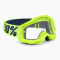 Fahrradbrille für Kinder 100% Accuri 2 Junior fluo/gelb/klar