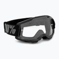 Kinderfahrradbrille 100% Strata 2 Junior 50031-00001 schwarz/klar