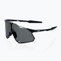 Sonnenbrille 100% Hypercraft XS matte black/smoke