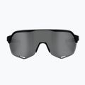 Sonnenbrille 100% S2 soft tact schwarz/rauch 2