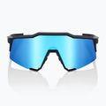 100% Speedcraft mattschwarz/hyperblau Multilayer-Spiegel Fahrradbrille 60007-00004 8