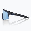 100% Speedcraft mattschwarz/hyperblau Multilayer-Spiegel Fahrradbrille 60007-00004 9