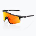 Radsportbrille 100% Speedcratf Soft tact schwarz/hyper rot Multilayer Spiegel 60007-00008 7