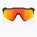 Radsportbrille 100% Speedcratf Soft tact schwarz/hyper rot Multilayer Spiegel 60007-00008 8