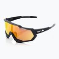 Radsportbrille 100% Speedtrap soft tact schwarz/rot Multilayer Spiegel 60012-00004 7