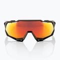 Radsportbrille 100% Speedtrap soft tact schwarz/rot Multilayer Spiegel 60012-00004 8