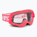 100% Strata 2 rosa/klar Fahrradbrille