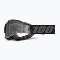 Kinder Fahrradbrille 100% Accuri 2 Junior black/clear