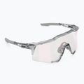 100% Speedcraft Sonnenbrille poliert transluzent grau/rosa gold Spiegel Photochromen