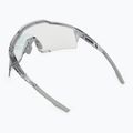 100% Speedcraft Sonnenbrille poliert transluzent grau/rosa gold Spiegel Photochromen 2