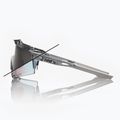 100% Speedcraft Sonnenbrille poliert transluzent grau/rosa gold Spiegel Photochromen 3