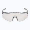 100% Speedcraft SL poliert transluzent grau/rosa gold mirr photochr Sonnenbrille 3