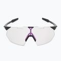 100% Hypercraft SQ gloss black/photochromic purple mirror Sonnenbrille 3