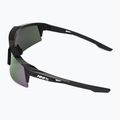 100% Speedcraft SL poliert schwarz/hyperpolarisiert lavendel verspiegelte Sonnenbrille 5