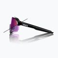 Sonnenbrille 100% S3 LE gloss black/purple flash mirror photochromic 2