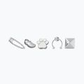 Anstecknadeln Crocs Elevated Silver Sport elevated silver sport 5 pack