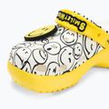 Slides Schlappen  Crocs Classic Platform Smiley World Charm white/multi 8