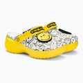 Slides Schlappen  Crocs Classic Platform Smiley World Charm white/multi 9