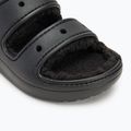 Crocs Classic Cozzzy Sandale schwarz/schwarz Flip-Flops 7