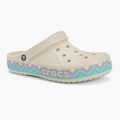 Crocs Bayaband Chevron Band Clog stucco/multi flip-flops 2