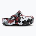 Crocs Classic Camo Clog Kleinkind Flip-Flops schwarz/rot 3