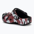 Crocs Classic Camo Clog Kleinkind Flip-Flops schwarz/rot 4