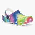 Slides Schlappen  Kinder Crocs Classic Spray Dye white/multi 2