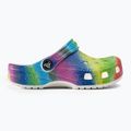 Slides Schlappen  Kinder Crocs Classic Spray Dye white/multi 3