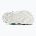 Slides Schlappen  Kinder Crocs Classic Spray Dye white/multi 5