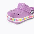 Crocs Bayaband Charm Band Clog Kleinkind Orchidee Flip Flops 8