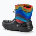 Crocs Classic Lined Spray Dye Boot Kinder Schneestiefel schwarz/multi 3