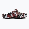Crocs Classic Printed Camo Clog schwarz/pepper Flip-Flops 3