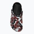 Crocs Classic Printed Camo Clog schwarz/pepper Flip-Flops 6