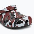 Crocs Classic Printed Camo Clog schwarz/pepper Flip-Flops 8