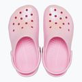 Slides Schlappen  Kinder Crocs Classic Glitter Clog flamingo 12