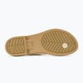 Crocs Tulum Flip vanille Damen-Flip-Flops 4