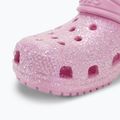 Slides Schlappen  Kinder Crocs Classic Glitter Clog T flamingo 8