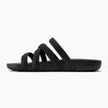 Crocs Splash Riemchensandale Damen schwarz 10
