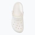 Crocs Baya Plattform Clog weiß 6