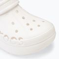 Crocs Baya Plattform Clog weiß 8