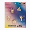 Anstecknadeln Crocs Gold Icons gold icons 5 pack