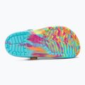 Slides Schlappen  Crocs Classic Marbled Clog neptune/multi 5