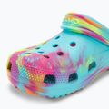 Slides Schlappen  Crocs Classic Marbled Clog neptune/multi 8