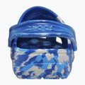 Slides Schlappen  Crocs Classic Marbled Clog blue bolt/multi 11