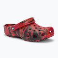 Slides Schlappen  Crocs Classic Marbled Clog pepper/black