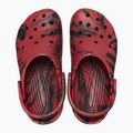 Slides Schlappen  Crocs Classic Marbled Clog pepper/black 12