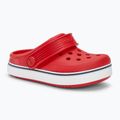 Slides Schlappen  Kinder Crocs Crocband Clog T flame