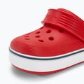 Slides Schlappen  Kinder Crocs Crocband Clog T flame 8